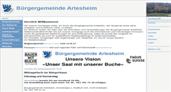 Desktop Screenshot of bgarlesheim.ch
